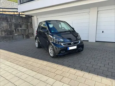 Begagnad Smart ForTwo Cabrio Brabus Xclusive 102 HK (75 kW) 2013 Svart Cab