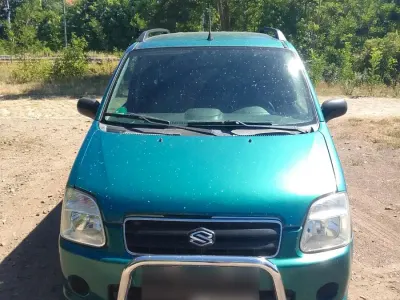 Gebraucht Suzuki Wagon R+ 94 PS (69 kW) 2005 Grün Van / Kleinbus