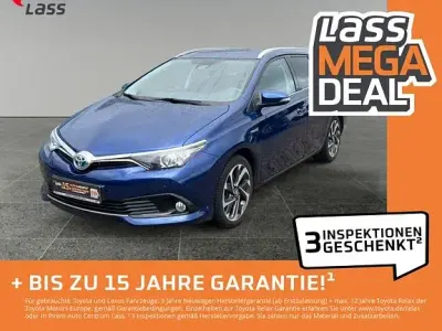 Gebraucht Toyota Auris Hybrid Plus 136 PS (100 kW) 2015 Oxygenblau mica