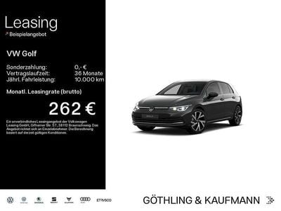 Gebraucht VW Golf VIII Style 131 PS (96 kW) 2024 Grenadillschwarz metallic Limousine