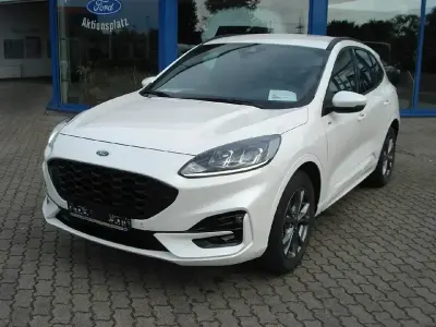 Gebraucht Ford Kuga ST-Line 150 PS (110 kW) 2023 Arktisweiß (metallic) SUV