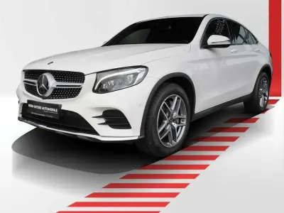 Gebraucht Mercedes GLC220 AMG 170 PS (125 kW) 2019 Unilack polarweiß Coupé