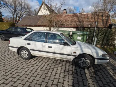 Gebraucht Mazda 626 90 PS (66 kW) 1988 Weiß Kombi