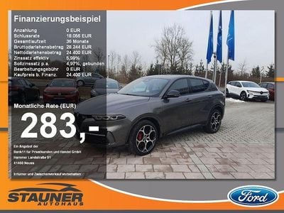 Grigio vesuvio met. Gebraucht 2024 Alfa Romeo Tonale Veloce SUV | 24.400 € (Guter Preis)