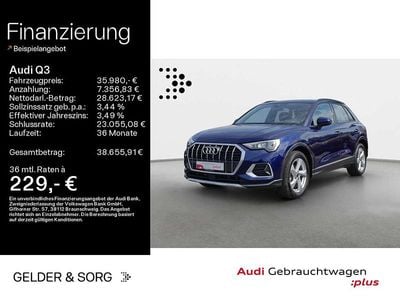 Second-hand Audi Q3 Advanced Plus 150 CP (110 kW) 2025 Albastru SUV