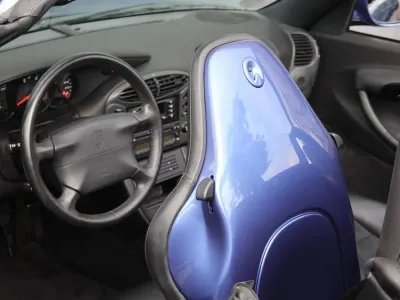 Gebraucht Porsche Boxster 204 PS (150 kW) 1997 Blau Cabrio