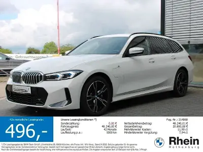 Gebraucht BMW 330e M Sport 292 PS (214 kW) 2025 Weiß Limousine