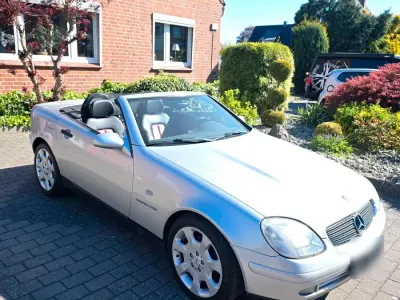 Brugt Mercedes SLK230 193 HK (141 kW) 1997 Sølv Cabriolet