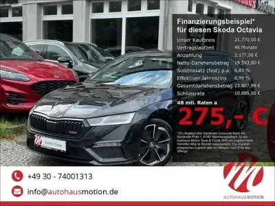 Gebraucht Skoda Octavia RS 200 PS (147 kW) 2021 Schwarz Kombi