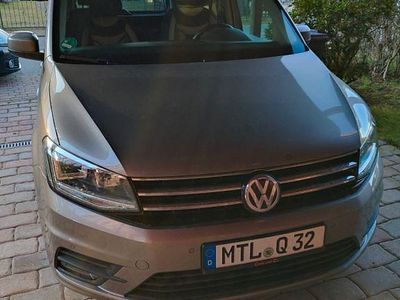 Gebraucht VW Caddy 125 PS (91 kW) 2018 Beige Van / Kleinbus