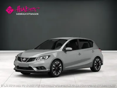 Gebraucht Nissan Pulsar Acenta 116 PS (85 kW) 2017 Silber Kleinwagen