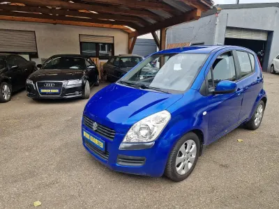 Gebraucht Suzuki Splash Club 86 PS (63 kW) 2009 Blau Kleinwagen