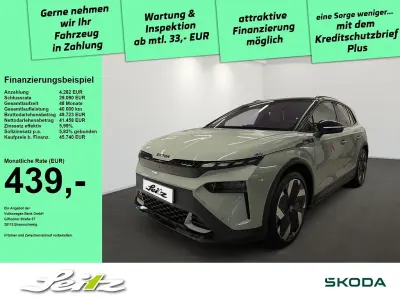 Gebraucht Skoda Elroq Lodge 210 kW (286 PS) 2025 Timianogrün blackmagic perleffekt SUV
