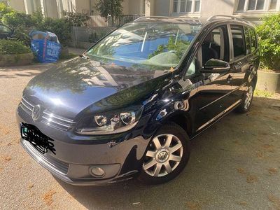 Gebraucht VW Touran Style 105 PS (77 kW) 2011 Schwarz Van / Kleinbus