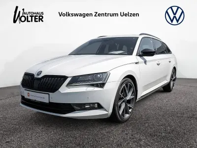 Gebraucht Skoda Superb SportLine 150 PS (110 kW) 2017 Weiß Kombi