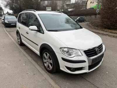 Gebraucht VW Touran Cross 170 PS (125 kW) 2008 Weiß Van / Kleinbus