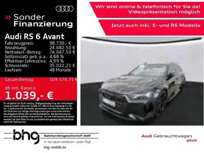 Gebraucht Audi RS6 Ambiente 600 PS (441 kW) 2023 Schwarz Kombi