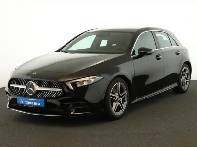 Gebraucht Mercedes A200 AMG line 163 PS (119 kW) 2020 Nachtschwarz SUV