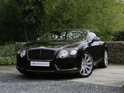 Gebraucht Bentley Continental GT Convertible Mulliner 508 PS (373 kW) 2014 Braun Cabrio