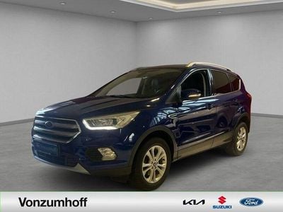Gebraucht Ford Kuga Titanium 150 PS (110 kW) 2018 Deep impact blue (metallic) (metallic) SUV