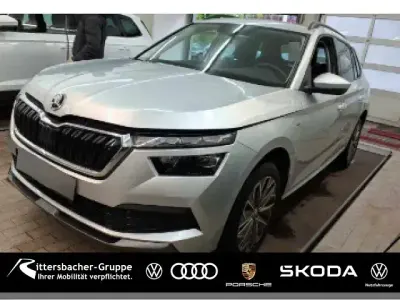 Gebraucht Skoda Kamiq Clever 150 PS (110 kW) 2021 Brilliantsilber metallic SUV
