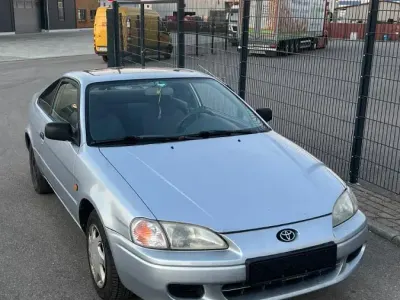 Gebraucht Toyota Paseo 90 PS (66 kW) 1996 Silber Coupé