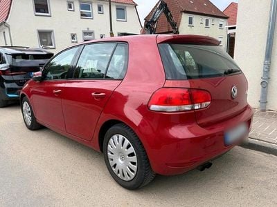 Usata VW Golf VI Comfortline 80 CV (58 kW) 2009 Rosso Utilitaria