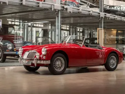 Gebraucht MG MGA 68 PS (50 kW) 1958 Rot Cabrio