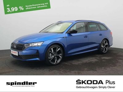 Blau Gebraucht 2025 Skoda Octavia SportLine Kombi | 43.980 € (Teuer)