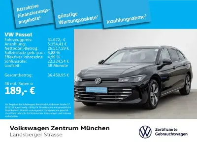 Gebraucht VW Passat IQ Drive 150 PS (110 kW) 2025 Schwarz Kombi