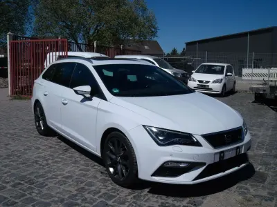 Brugt Seat Leon ST FR 150 HK (110 kW) 2019 Hvid Stationcar
