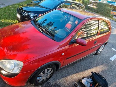 Gebraucht Opel Corsa 58 PS (42 kW) 2002 Rot Kleinwagen