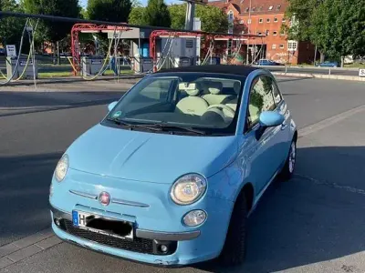 Gebraucht Fiat 500C Lounge 69 PS (50 kW) 2014 Blau Cabrio