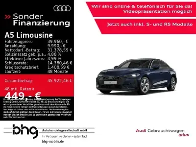 Gebraucht Audi A5 204 PS (150 kW) 2025 Blau Limousine