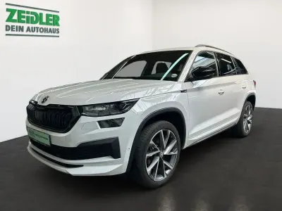 Gebraucht Skoda Kodiaq SportLine 200 PS (147 kW) 2022 Moonweiss SUV