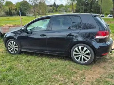 Gebraucht VW Golf VI 122 PS (89 kW) 2010 Schwarz Kleinwagen