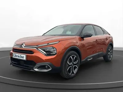 Używany Citroën e-C4 Shine 100 kW (136 KM) 2022 Pomarańczowy Sedan/Limuzyna