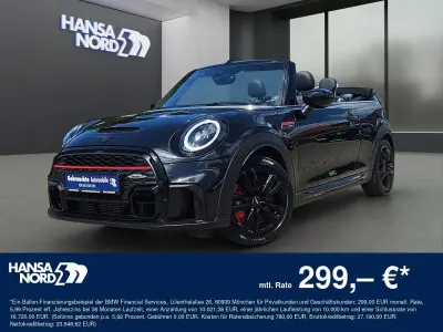 Gebraucht Mini John Cooper Works Cabriolet 231 PS (169 kW) 2022 Schwarz / midnight black (metallic) Cabrio