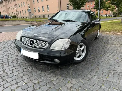Gebraucht Mercedes SLK200 163 PS (119 kW) 2002 Schwarz Cabrio