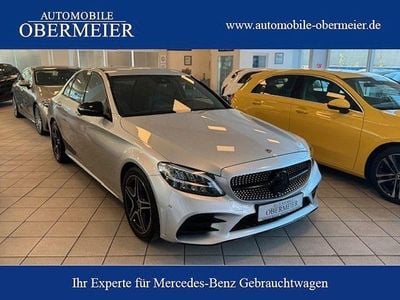 Gebraucht Mercedes C200 AMG 184 PS (135 kW) 2020 Silber (iridiumsilber  metalliclack) Limousine