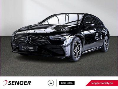 Gebraucht Mercedes CLA200 Shooting Brake AMG 163 PS (119 kW) 2025 Unilack nachtschwarz Kombi