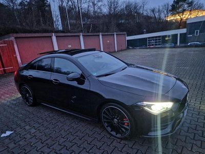 Schwarz Gebraucht 2020 Mercedes CLA220 AMG line Limousine | 29.999 € (Etwas zu teuer)