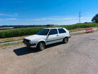 Gebraucht VW Golf III 55 PS (40 kW) 1991 Weiß Kleinwagen
