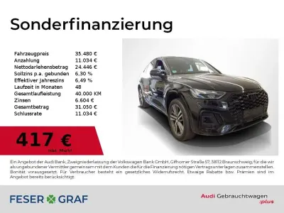 Gebraucht Audi Q5 Sportback Ambiente 299 PS (219 kW) 2022 Mythosschwarz metallic SUV
