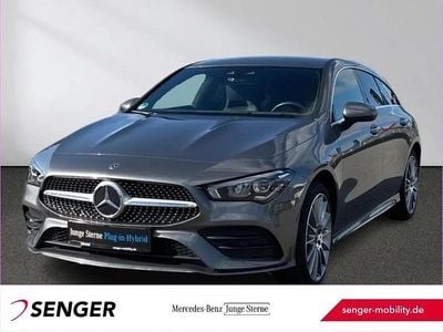 Brugt Mercedes CLA250e Shooting Brake AMG line 160 HK (117 kW) 2023 Grå Stationcar