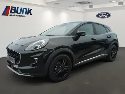 Gebraucht Ford Puma Titanium 125 PS (91 kW) 2021 Blazer blau SUV