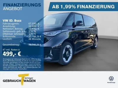 Gebraucht VW ID. Buzz GTX 250 kW (340 PS) 2025 Schwarz Van / Kleinbus