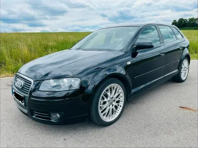 Gebraucht Audi A3 S-Line 140 PS (102 kW) 2008 Schwarz Kleinwagen