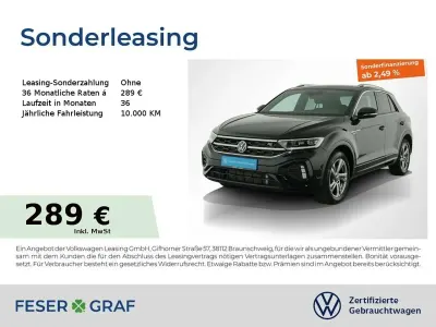 Gebraucht VW T-Roc Cabriolet R-line 150 PS (110 kW) 2025 Schwarz SUV