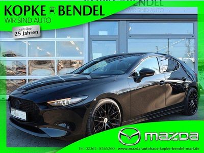 Gebraucht Mazda 3 Exclusive-Line 186 PS (136 kW) 2024 Jet black metallic (metallic) Limousine